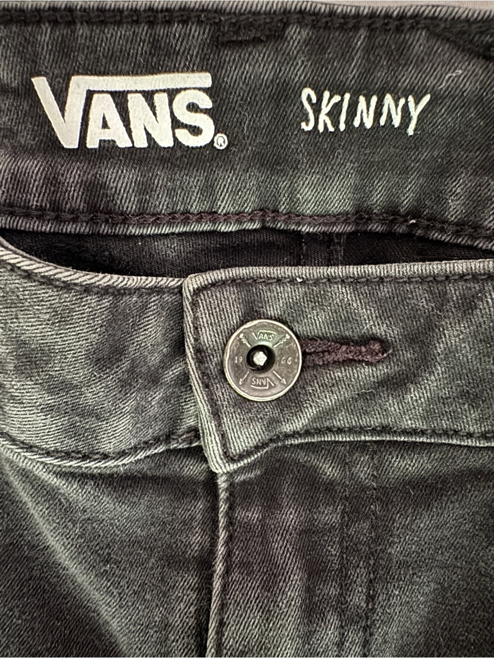 Vans Skinny Women's Skinny Jeans in Faded Black - Never Worn.
